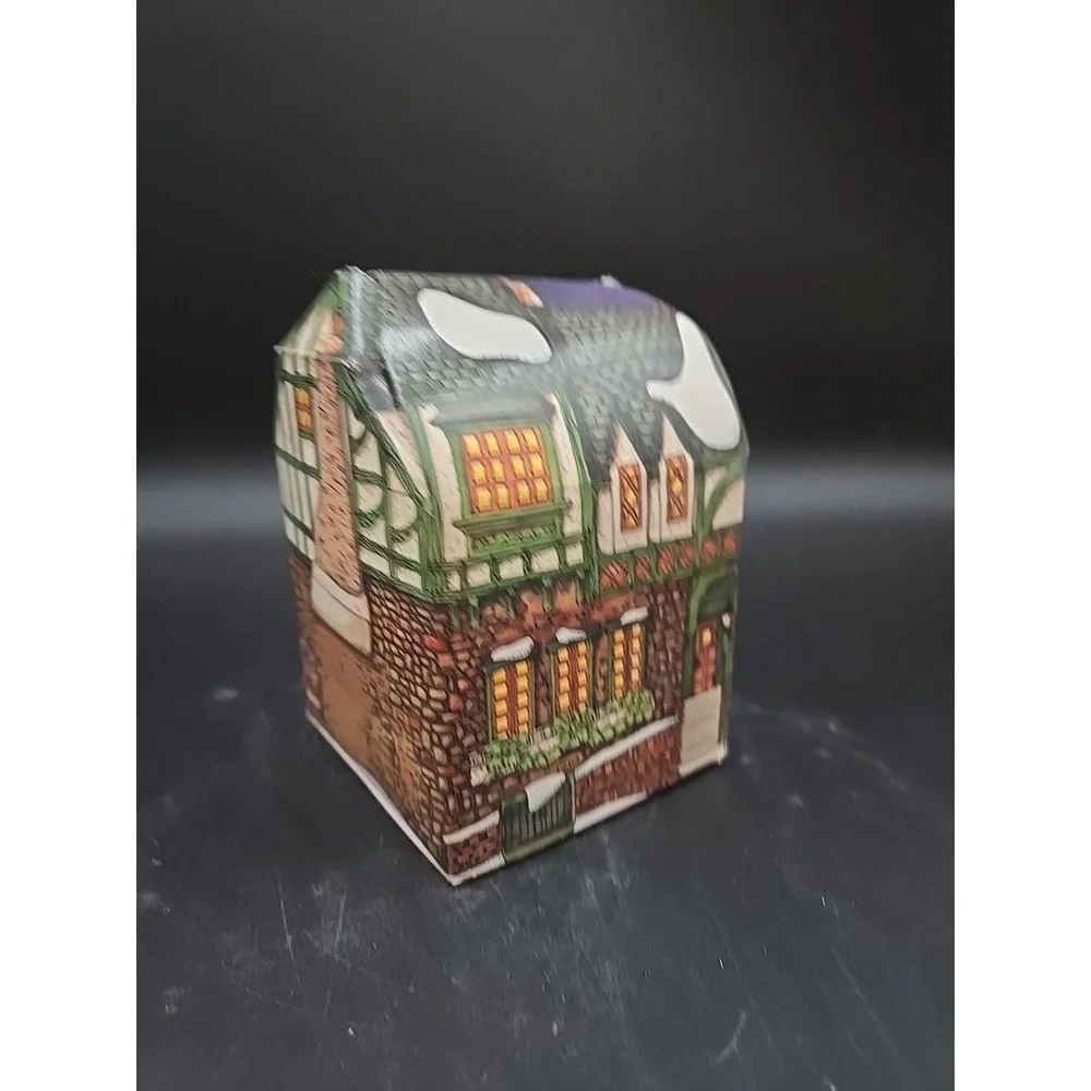 Dept 56 The Pied Bull Inn Ornament Dickens Village 1993 Collectors Edition Boxed